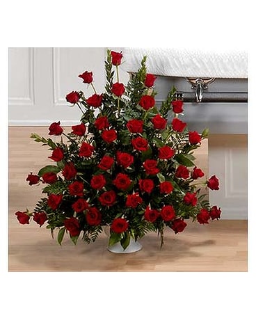Exquisite Red Rose Traditional