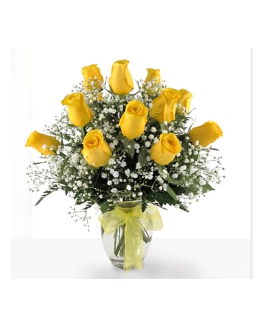 Dozen Yellow Roses