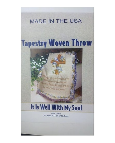 Throw Blanket It is well with my soul