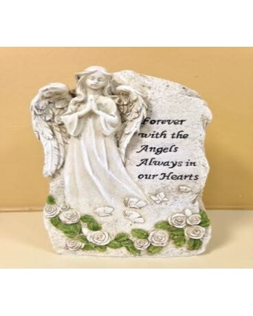 Angel with Flowers