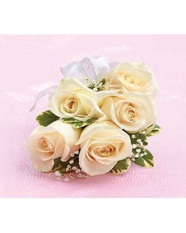 White Rose Corsage