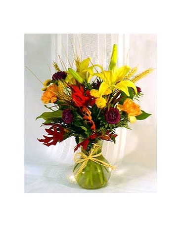 Harvest Flower Arrangement