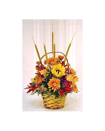 Golden Splendor Flower Arrangement