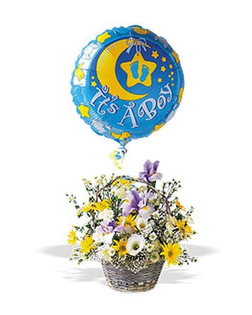 It's a Boy! Basket