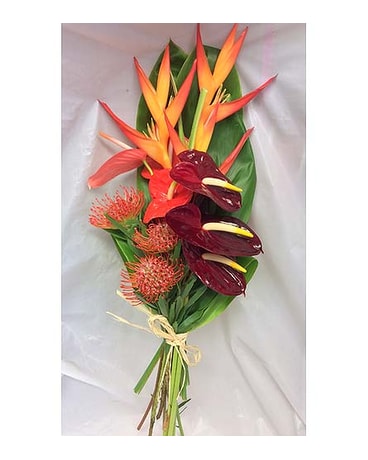 Dozen Mixed Tropical Flowers