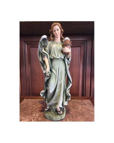 Angel Holding Urn