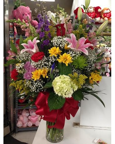 Classic Assorted Vase Arrangement