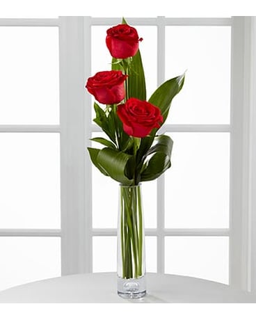 3 Rose Bud Vase In Chapel Hill Nc Floral Expressions And Gifts