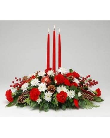 Traditional Centerpiece Flower Arrangement