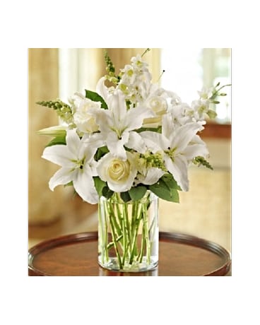 Classic All White Arrangement