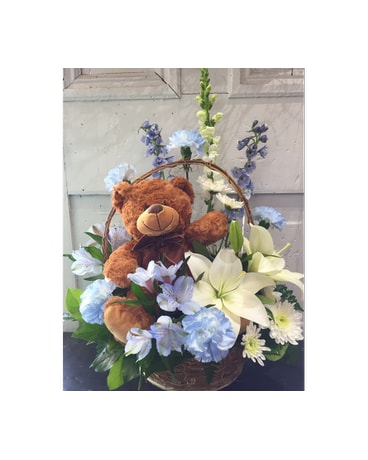 baby flower basket