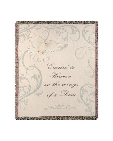 Carried To Heaven Throw Blanket In Ambridge PA Heritage Floral Shoppe Stunning Funeral Throw Blankets Carried To Heaven Throw Blanket In Ambridge PA Heritage Floral Shoppe Stunning Funeral Throw Blankets
