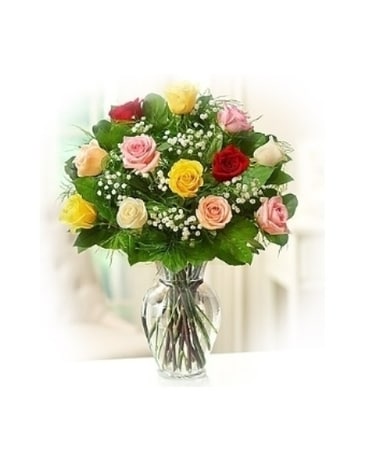 Elegance (Assorted) Long Stem Roses