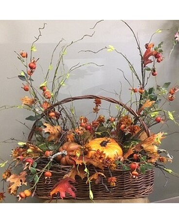 Willow Pumpkin Basket