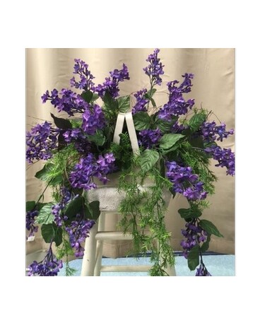 Purple Lilac Garden Trug