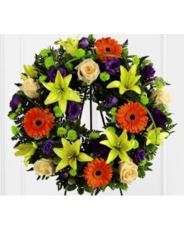 Radiant Remembrance Wreath