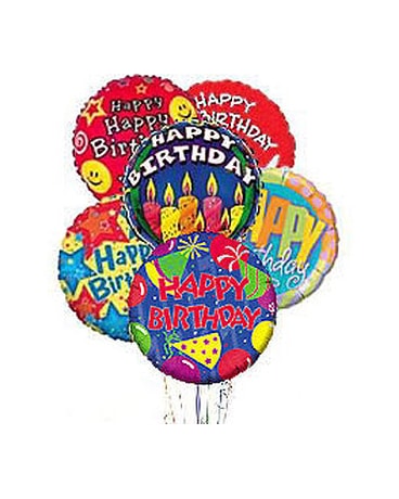 Happy Birthday Balloon Bunch