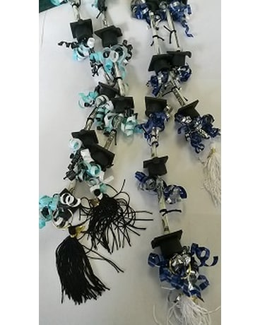 Money Leis-Graduation Caps