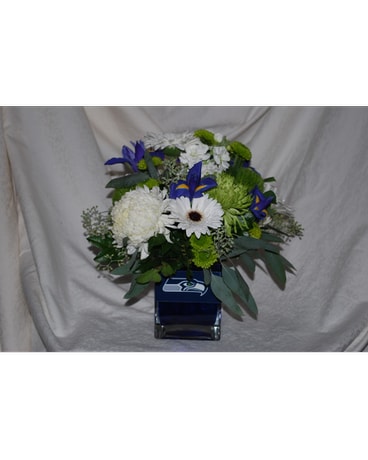 Seattle Seahawks, Driftwood Floral Arrangement