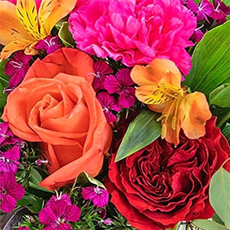 Quilling potted spring bouquet Birthday Get well Mothers day daisy card.
