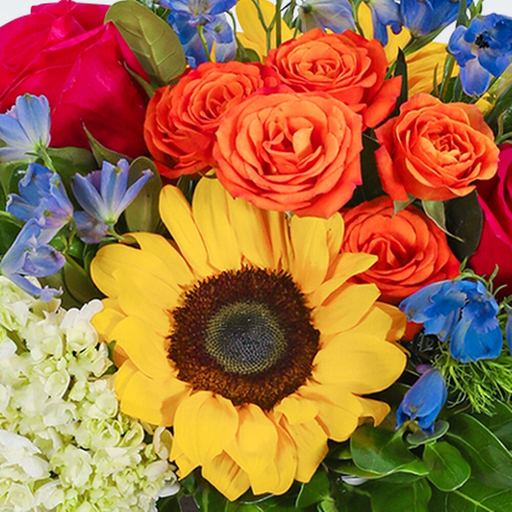 ❁Ma❁ Beautiful in Blue in Abington MA - Hutcheon's Florist