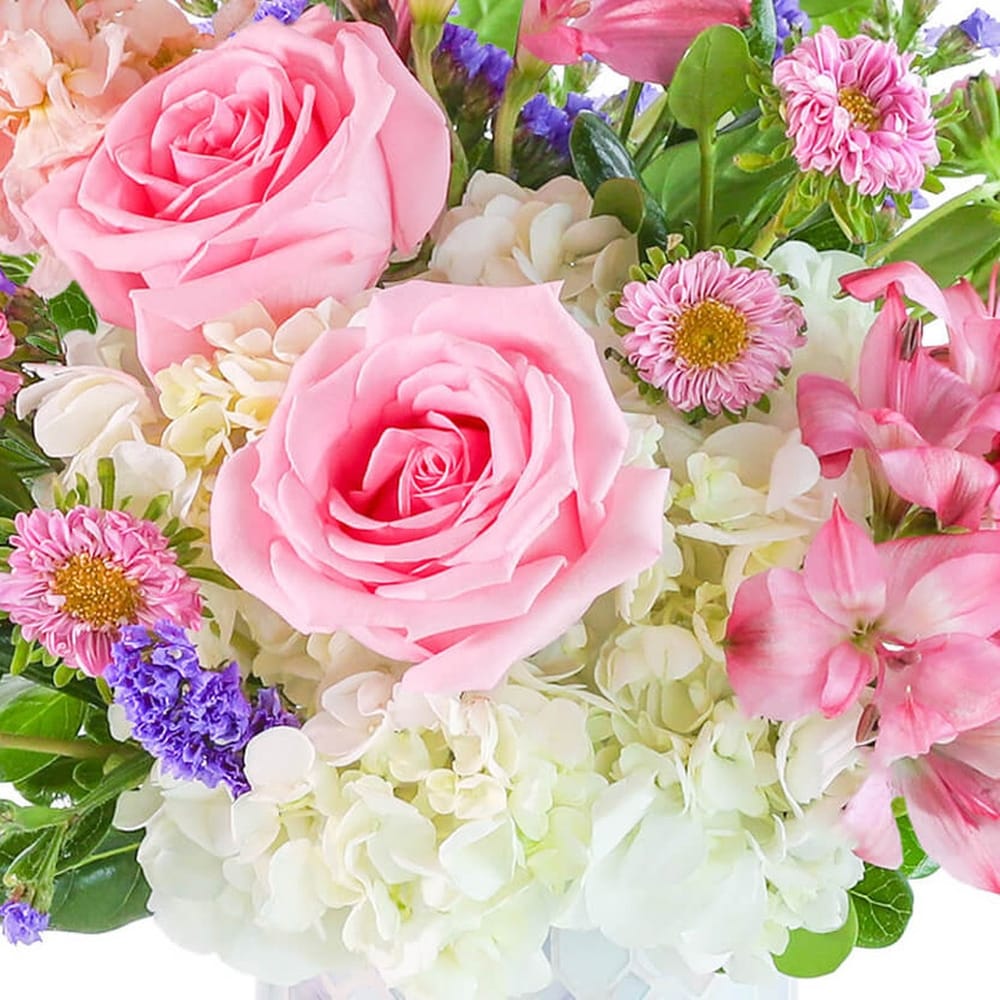 Pink Cloud Mosaic in Thorp WI - Aroma Florist