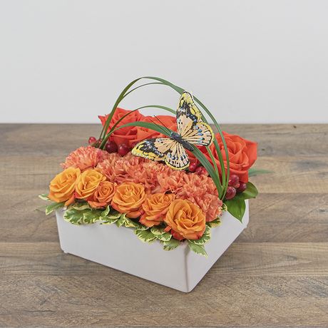 Pave Style Roses Pave Flower Arrangement