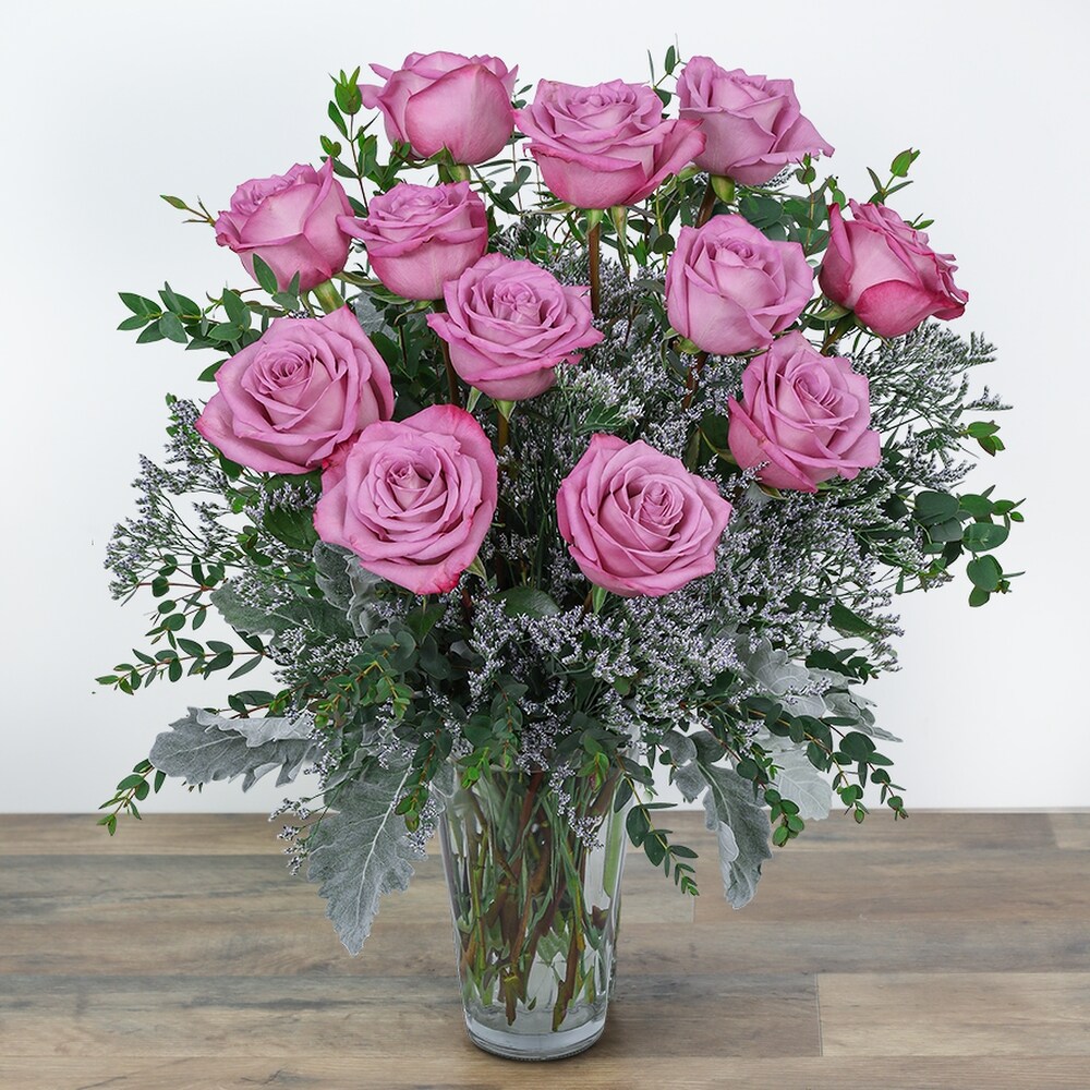One Dozen Angelic Lavender Roses in SHREVEPORT LA - FLOWER POWER