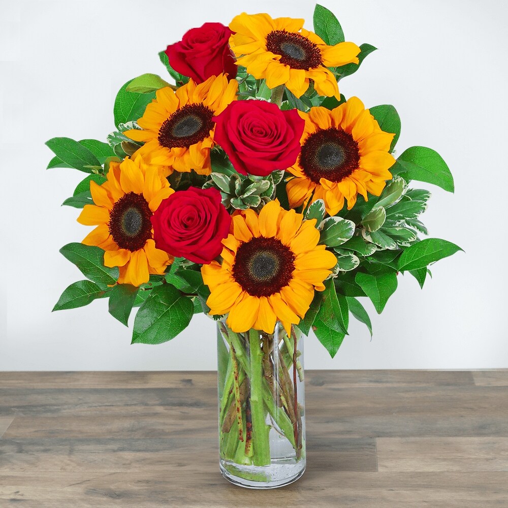 Rosy Sunflowers Razzle Dazzle® Flowers Mesa AZ | Flower Delivery