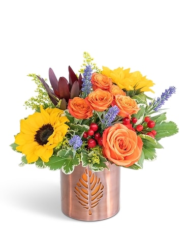 Leaves of Tuscany Flower Arrangement