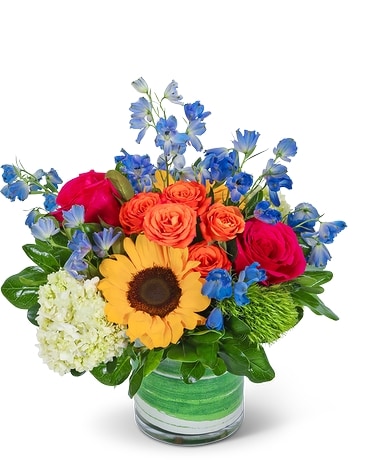 Havana Heat Flower Arrangement