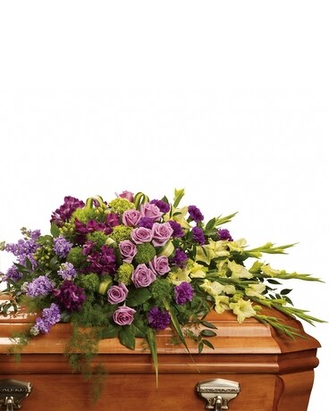 Reflections of Gratitude Casket Spray Specialty Arrangement