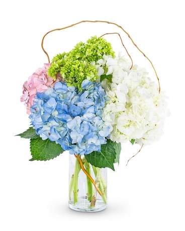 Sweet Hydrangea Flower Arrangement