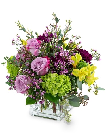 Golden Plum Flower Arrangement