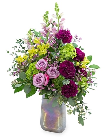 Plum Wonderful Flower Arrangement