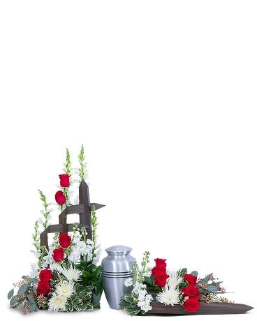 Serene Sanctuary Tribute Funeral Arrangement