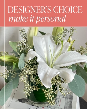 Designer's Choice - Make it Personal Flower Arrangement