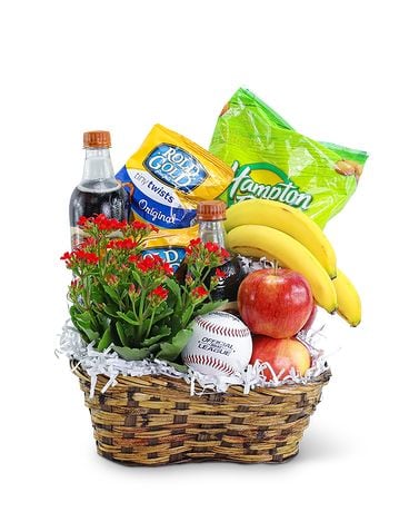 Home Run Basket Gift Basket