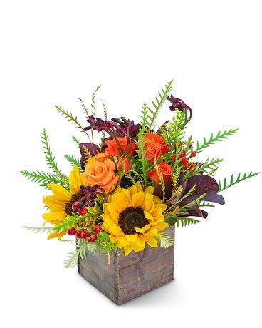 Golden Canyon Flower Arrangement