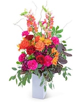 Standard size, 28 inches height and 14 inches wide.