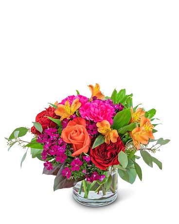 Mango Sunrise Flower Arrangement