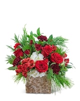 Standard size, 13 inches height and 14 inches wide.