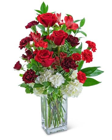 Cherry Tart Flower Arrangement