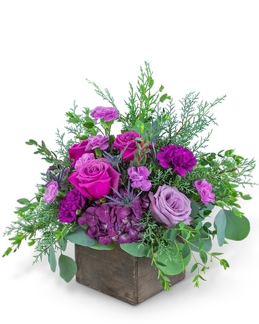 Violet's Song Flower Arrangement