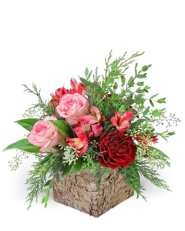Refined Rouge Flower Arrangement