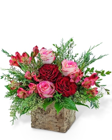 Radiant Rouge Flower Arrangement