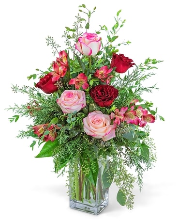 Heartfelt Home Flower Arrangement