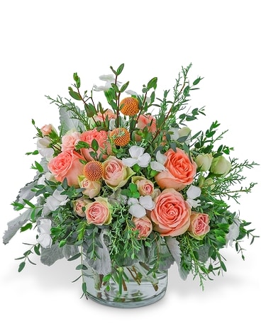 Whimsical Wintertime Flower Arrangement