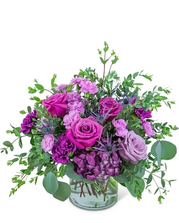 Majestic Magenta Flower Arrangement