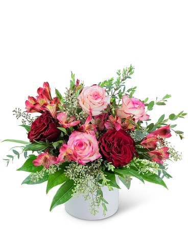Red Velvet Love Flower Arrangement
